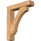 Ekena Millwork Imperial Block Smooth Bracket w/ Offset Brace, Western Red Cedar, 5 1/2"W x 24"D x 28"H BKT0604X24X28IMP05SWR - alternate 1